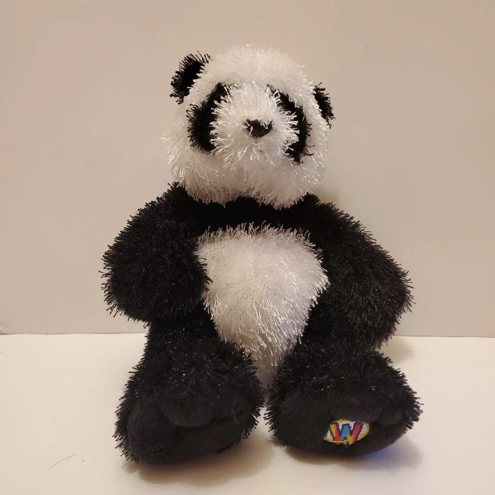 Webkinz Ganz Lil Kinz Panda Bear Plush Stuffed Animal HM111 New NO CODE 9‎ 